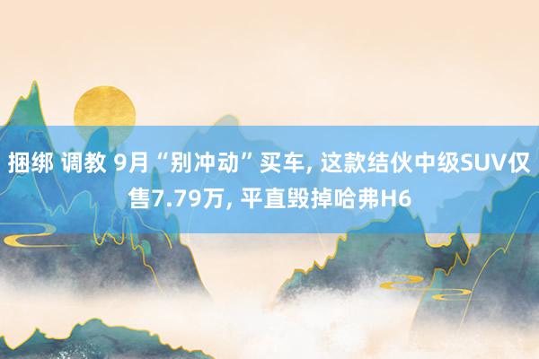 捆绑 调教 9月“别冲动”买车， 这款结伙中级SUV仅售7.79万， 平直毁掉哈弗H6